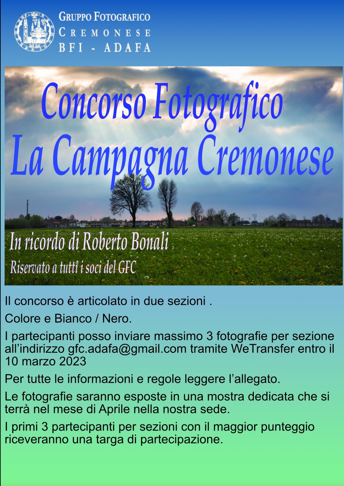 Concorso Roberto Bonali " La Campagna Cremonese "