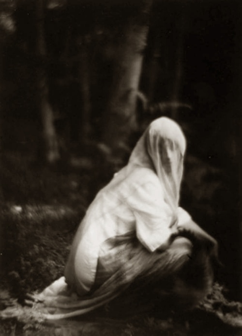 Imogen Cunningham: Veiled Woman, 1910 - 1912