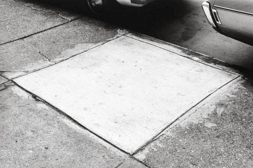 Ellsworth Kelly: Sidewalk, New York City, 1970