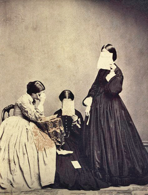 Unkonwn Photographer: Portrait of three women, 19th Century