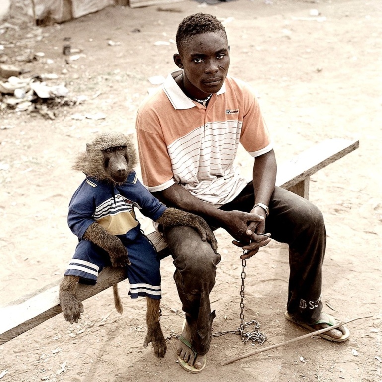 Pieter Hugo - The Hyena & Other Men - I'm not that chained-up little person 